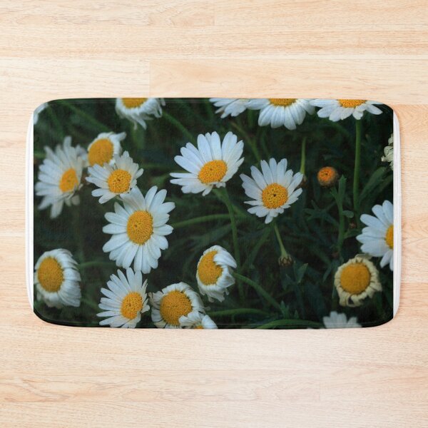 Item preview, White chamomiles on nature background designed and sold by olena2552.