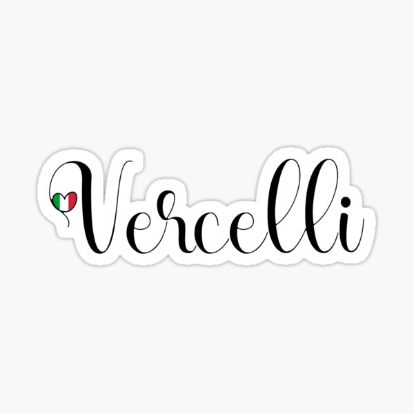 Item preview, Vercelli With Italian Heart - I Love Vercelli, Italy designed and sold by molamode.