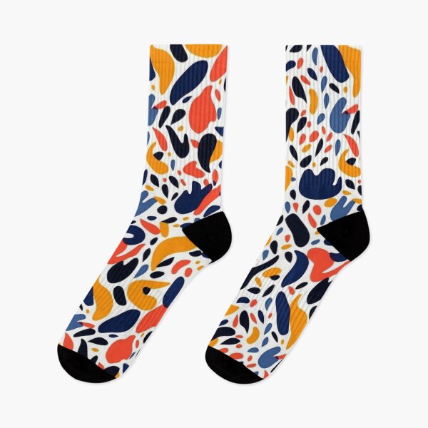 Item preview, Matisse-Inspired Botanical Bliss Abstract Pattern designed and sold by Stoopendous Stickers.