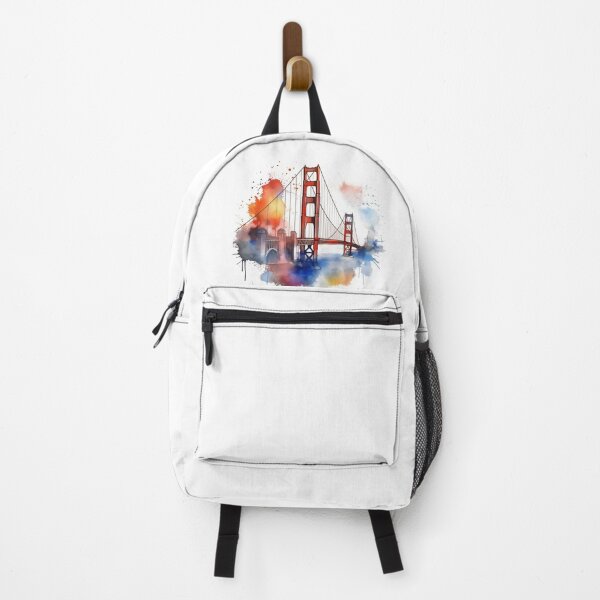 Item preview, Embrace the Vibrant Spirit of San Francisco with Watercolors designed and sold by Mila van Meer.