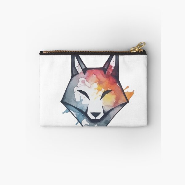 Artikelvorschau, Ein süßes Fuchsgesicht in einem modernen geometrischen Aquarell - Boho-Tiere entworfen und verkauft von GVRDesign.