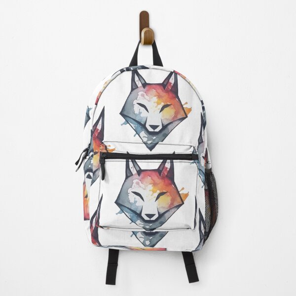 Item preview, A Cute Fox Face in a Modern Geometric Watercolor - Boho Animals designed and sold by GVRDesign.