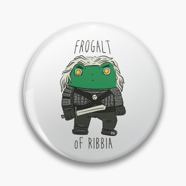 Item preview, Frog Geralt of Rivia designed and sold by StefaniaBulanga.