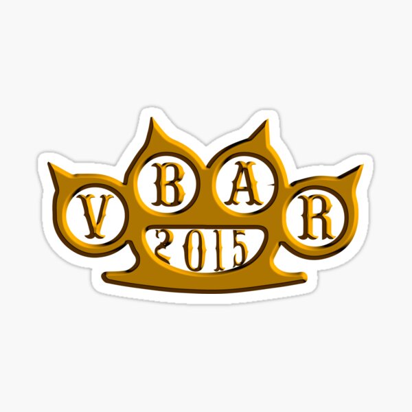 VBAR 2015 Sticker