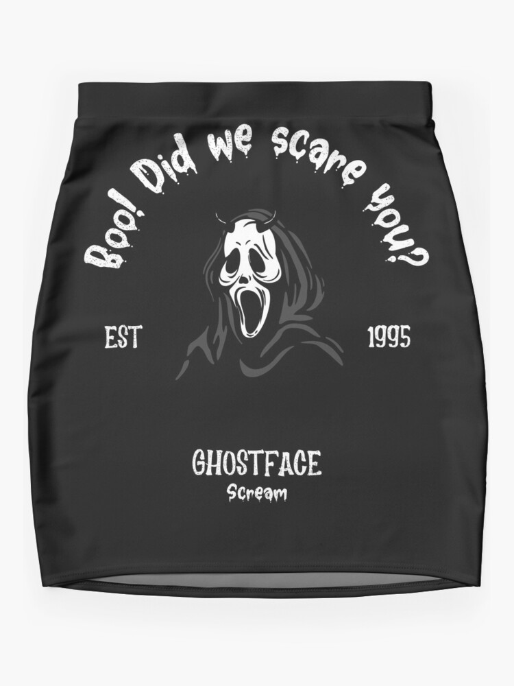 Disover Scream Ghostface Mini Skirt