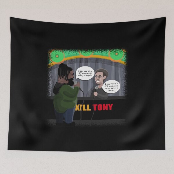 Item preview, David Lucas & Tony Hinchcliffe Roasting Eachother - Kill Tony Podcast Merch & Gifts designed and sold by Kill Tony Fan Designs.
