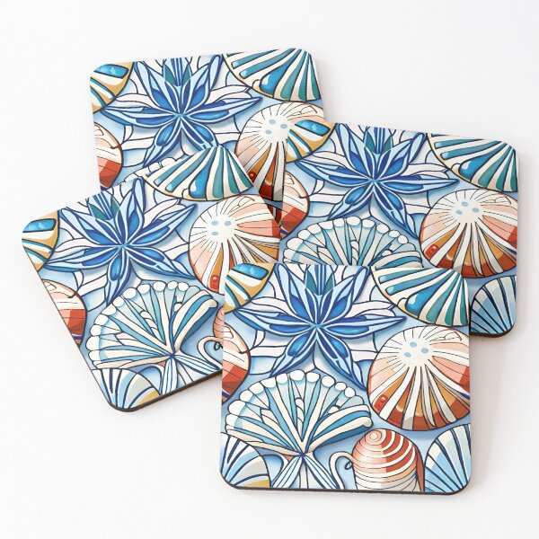 Item preview, Watercolor Seashells designed and sold by Gustavo Navarro.