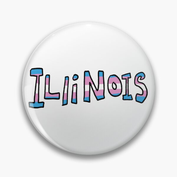 Item preview, Illinois Trans Pride Flag designed and sold by kylepeterart.