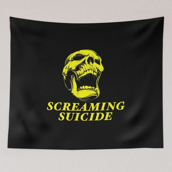 Artikelvorschau, Screaming Suicide - Metallica-Band - Yellow Skull - Songtext entworfen und verkauft von SoulTrekking.