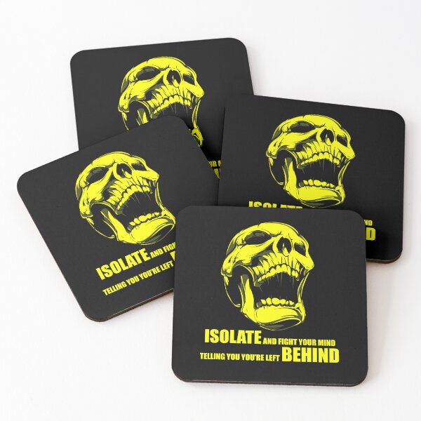 Item preview, Screaming suicide Metallica band yellow skull lyrics designed and sold by SoulTrekking.