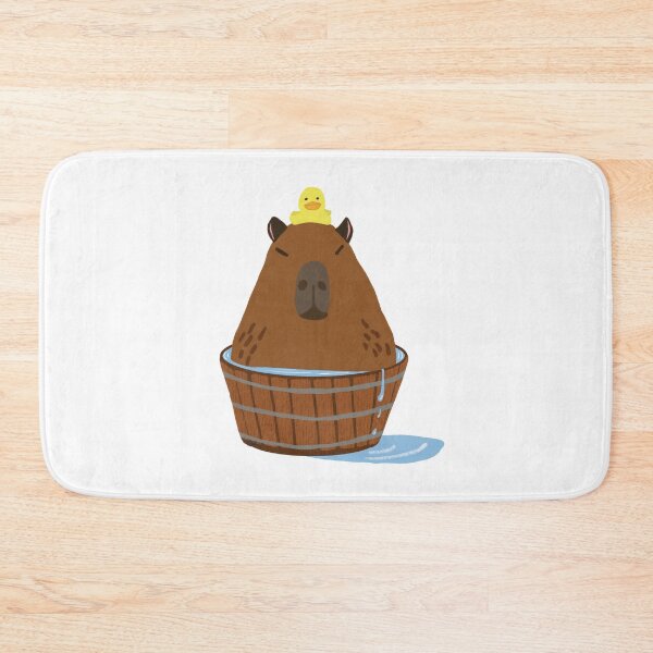 Item preview, Capybara in ofuro designed and sold by kslittleworld.