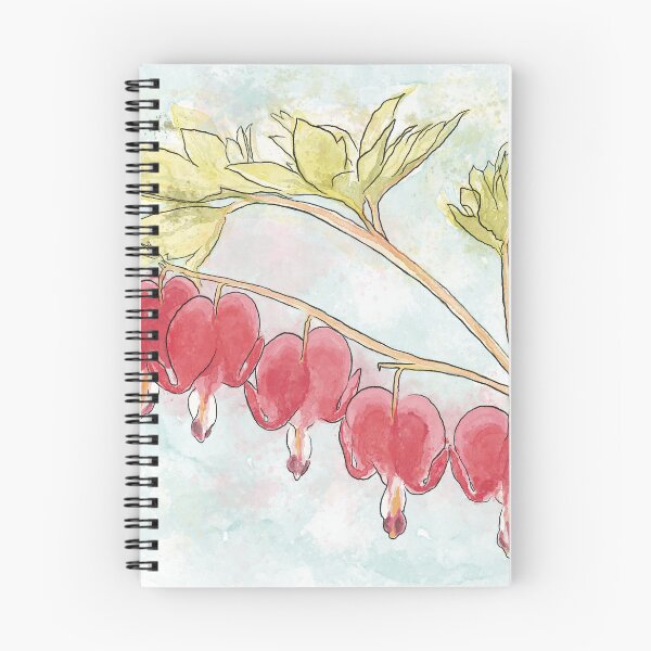 Item preview, Watercolor Bleeding Hearts designed and sold by Jennifer Margrave-Garcia.
