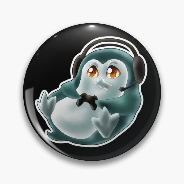 Item preview, Cute penguin gamer designed and sold by Tuttibird.