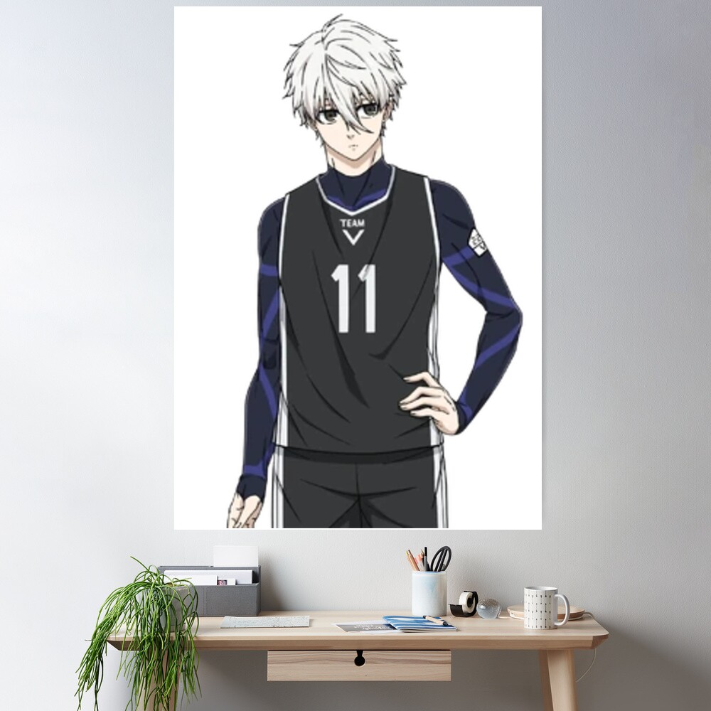 Isagi Yoichi Wallpaper Blue Lock Poster for Sale by IchibiDesign