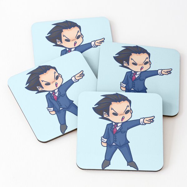 Item preview, OBJECTION! Phoenix Wright from Ace Attorney designed and sold by LittleBearrr.