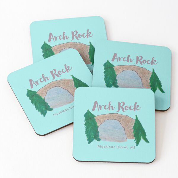 Item preview, Arch Rock (Mackinac Island) designed and sold by abs-betsy.