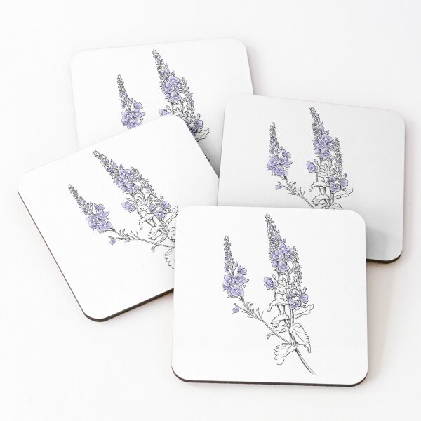 Aperçu de l'œuvre Fleur sauge violette créée et vendue par LeaPoupin.