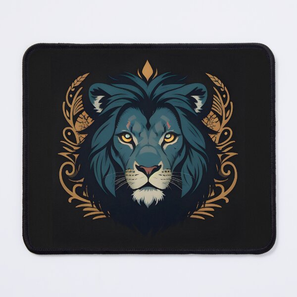 Item preview, Lion Trimmed in Gold Leaf designed and sold by NoJustice73.