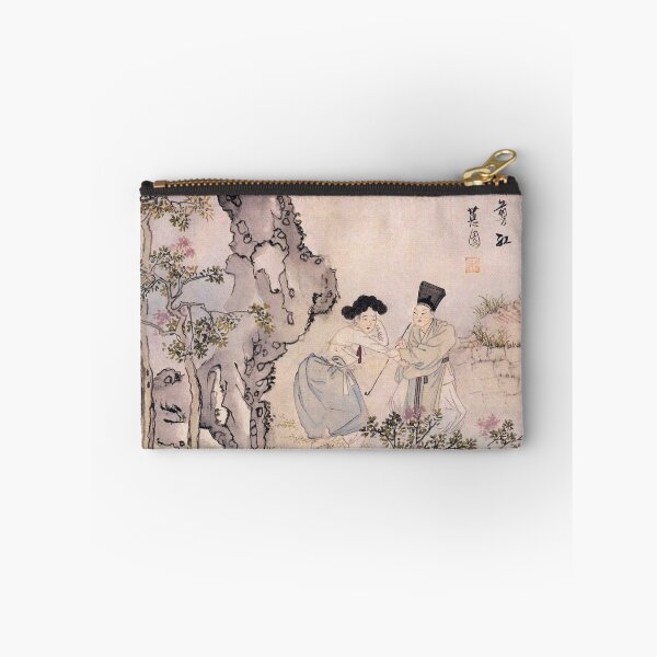 Item preview, Korean Painting Minhwa A Boy Cuts a Flower designed and sold by tangerinemars.