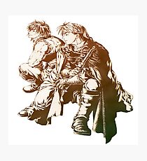 Suikoden Flik and Viktor Photographic Print