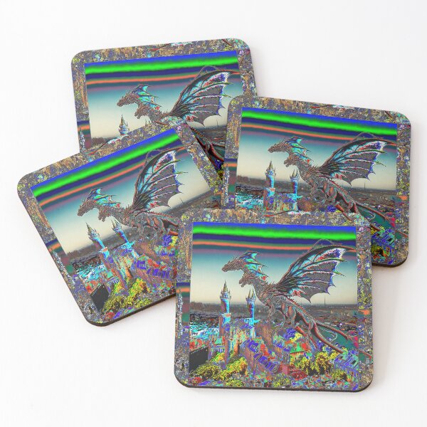 Item preview, Glitchy European Dragon at the City 1 designed and sold by Glitchshaman.