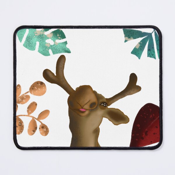 Item preview, A happy moose designed and sold by Artful Things.