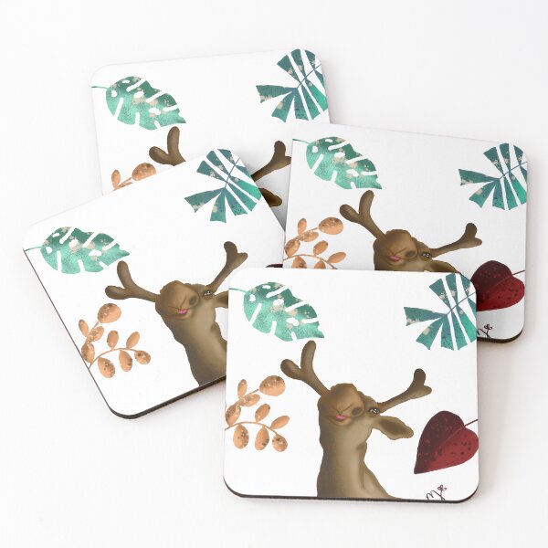 Item preview, A happy moose designed and sold by Artful Things.