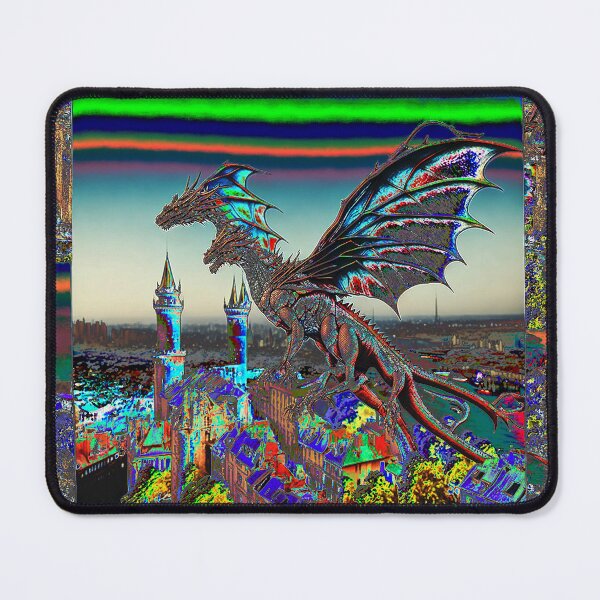 Item preview, Glitchy European Dragon at the City 1 designed and sold by Glitchshaman.