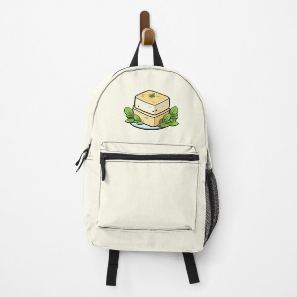 Item preview, Cute Fresh Tofu Design for Food Lovers designed and sold by Stickerchef.
