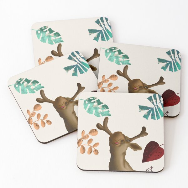 Item preview, A happy moose designed and sold by Artful Things.
