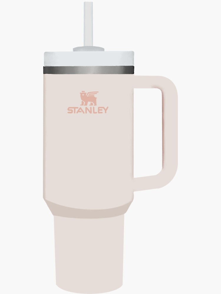 I STANley cup sticker water bottle pink stanleycup cute Sticker