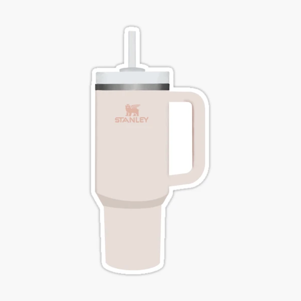 Stanley Quencher Flowstate Tumbler Sticker (fog) Sticker for Sale by  karepear7