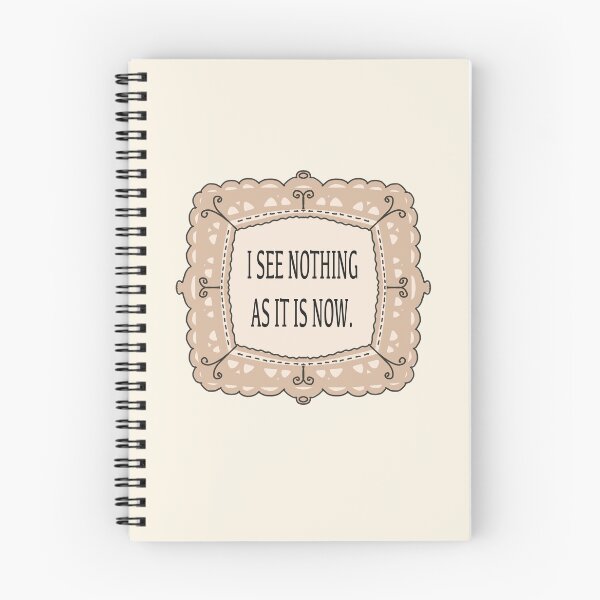 Item preview, ACIM lesson 9 I see nothing as it is now. designed and sold by Amanda Webster.