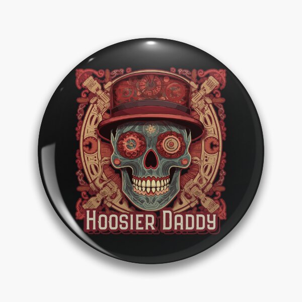 Item preview, Hoosier Daddy Sugar Skull Father's Day Design designed and sold by danielliamgill.