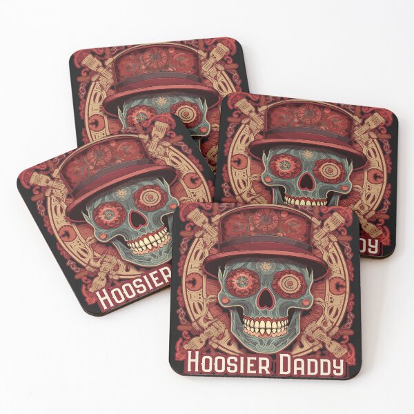 Item preview, Hoosier Daddy Sugar Skull Father's Day Design designed and sold by danielliamgill.