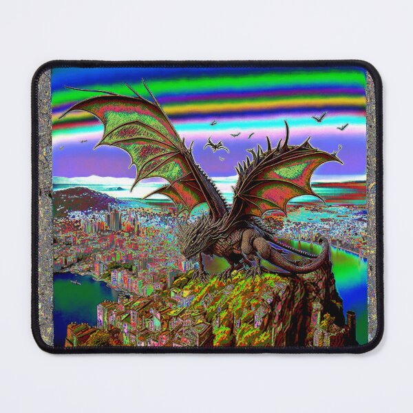 Item preview, Glitchy European Dragon at the City 2 designed and sold by Glitchshaman.