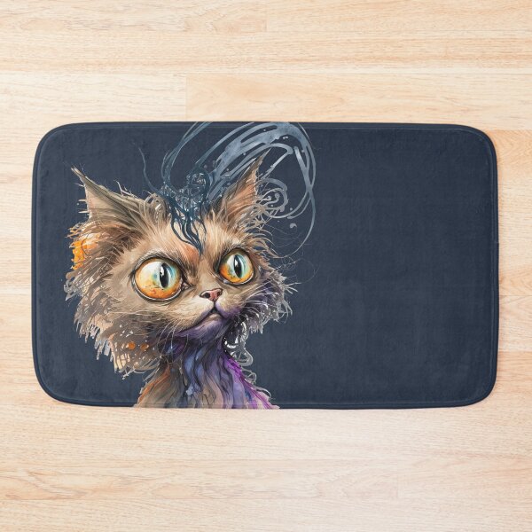 Item preview, Funny Cartoon Cat   designed and sold by MoonFoxDesign.