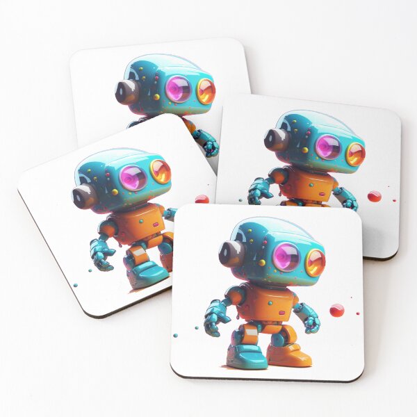 Item preview, Colourful Robot Mascot designed and sold by FabrikPrint.
