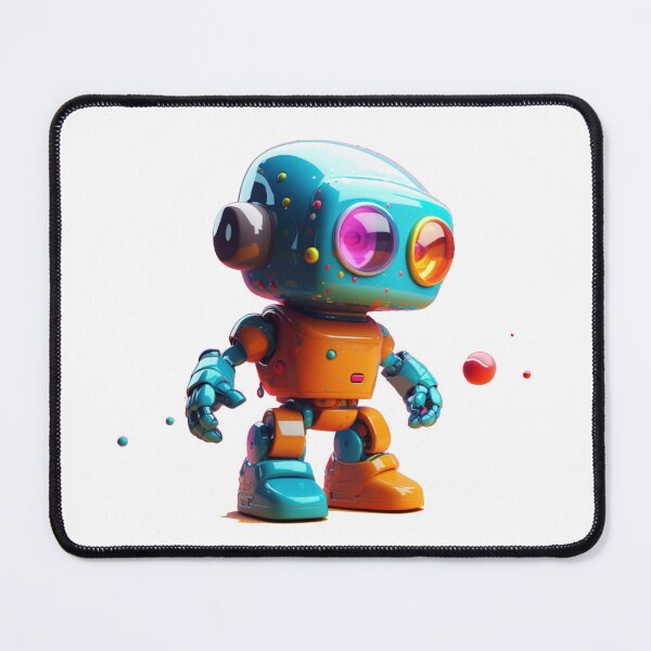 Item preview, Colourful Robot Mascot designed and sold by FabrikPrint.