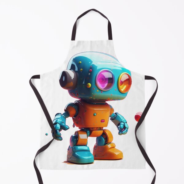 Item preview, Colourful Robot Mascot designed and sold by FabrikPrint.