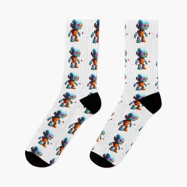 Item preview, Colourful Robot Mascot designed and sold by FabrikPrint.