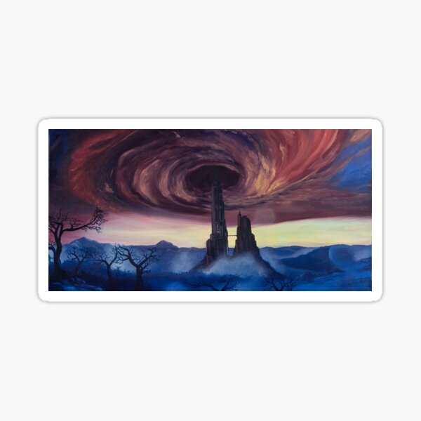 The Vortex - Borderlands 2 Inspired Oil Painting Sticker