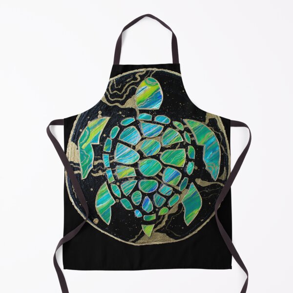 Item preview, Gold Leaf Sea Turtle designed and sold by CreativeDazeArt.