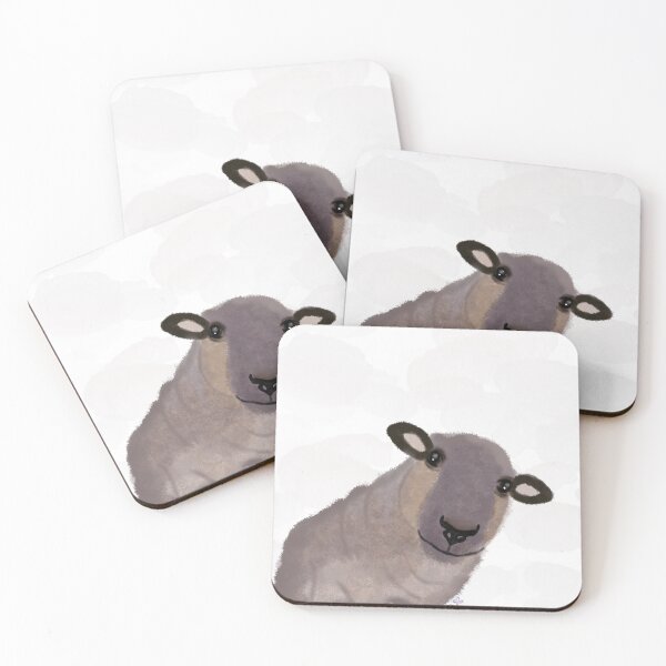 Item preview,   Sheep and clouds designed and sold by Artful Things.