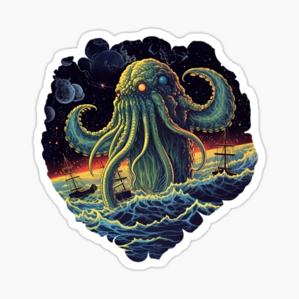 Mangeur d'espace intergalactique Sticker