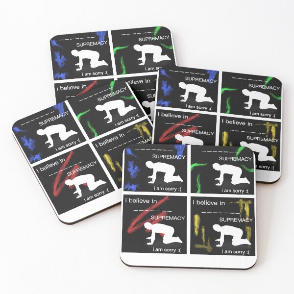 Item preview, Believe in Supremacy x4 Sticker Set designed and sold by KubakFlix.