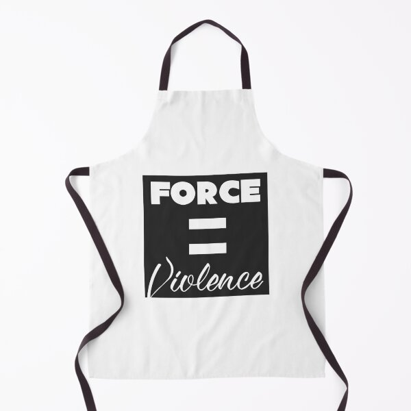 Item preview, Force Equals Violence designed and sold by Jill Kesti.