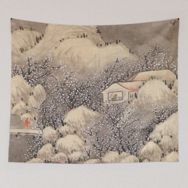 Item preview, Korean Painting Minhwa Maehwachook designed and sold by tangerinemars.