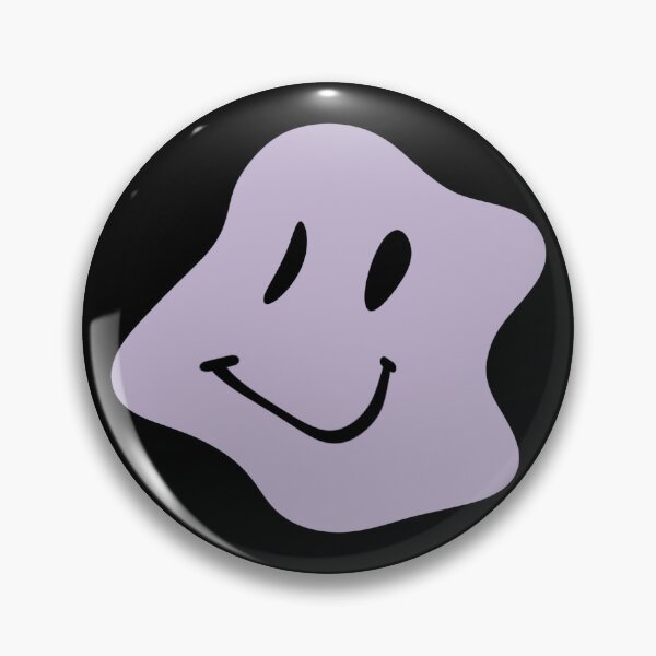 Item preview, Trippy Psychedelic Smiley Face Lavender designed and sold by Ninjakandy.