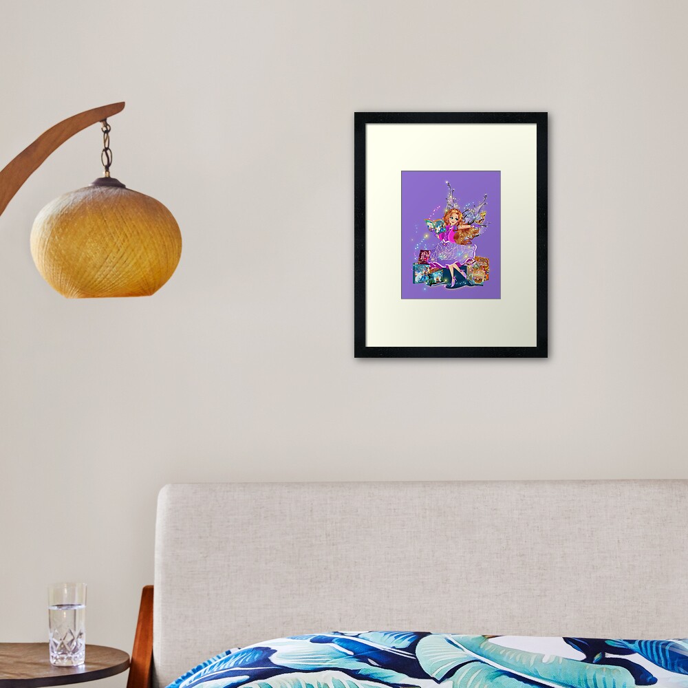 Item preview, Framed Art Print designed and sold by FairyBookClub.